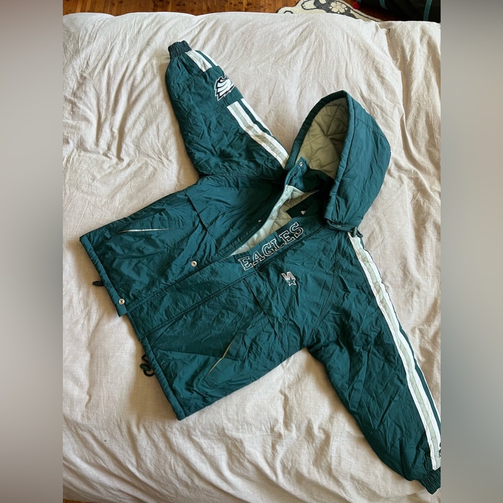 Vintage Philly Eagles Starter Jacket Size M